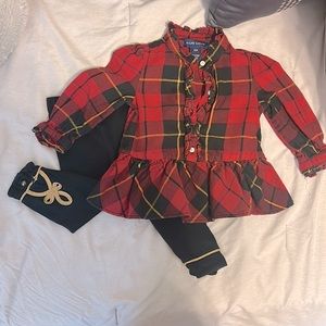 Ralph Lauren Baby Girl Outfit